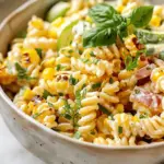 Creamy Street Corn Pasta Salad