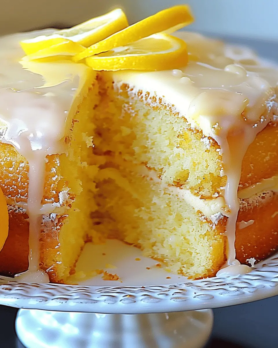 Irresistible Delicious Lemon Cake Recipe for Every Sweet Moment