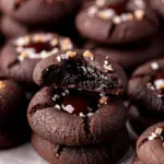 Chocolate Thumbprint Cookies