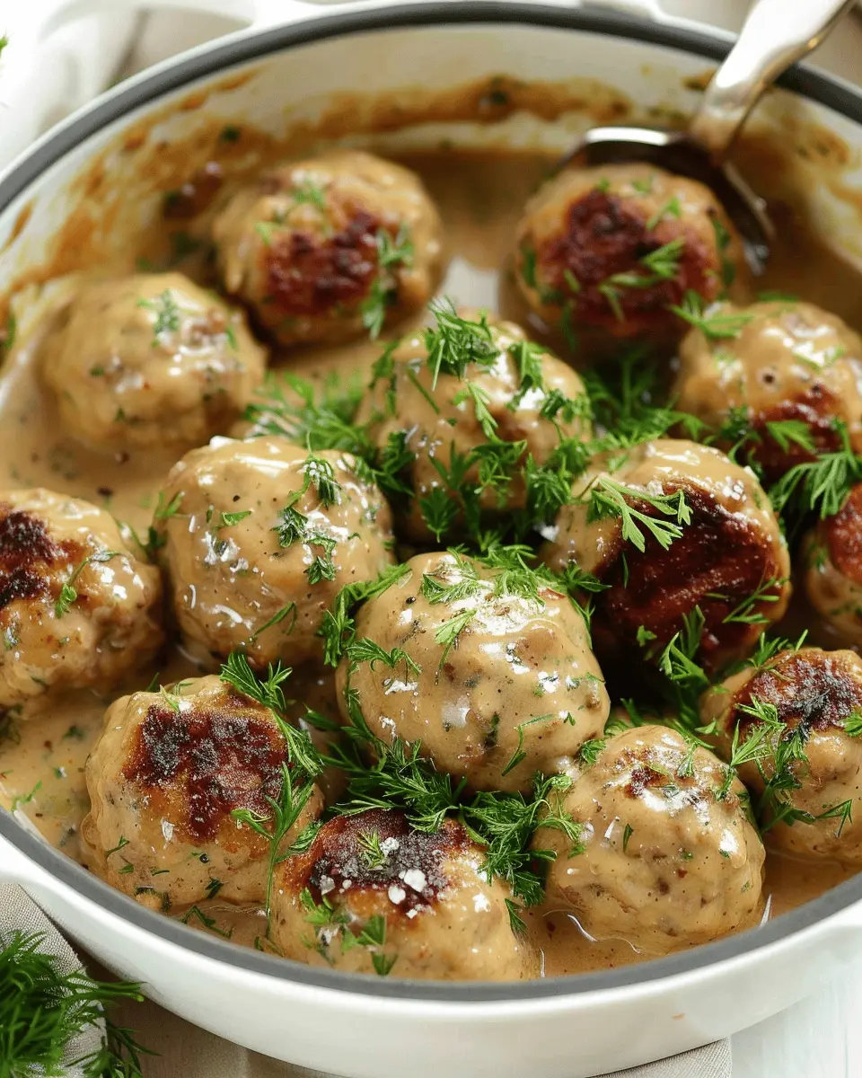Swedish Meatballs Made Easy: A Juicy Ikea-Style Delight