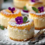 Celebrate Mardi Gras with Japanese Mini Cotton Cheesecake