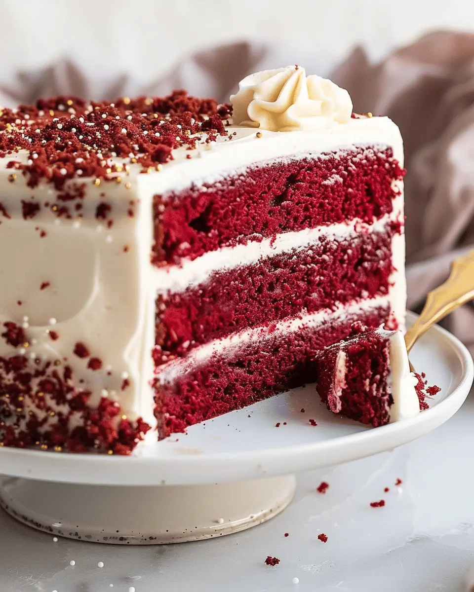 Red Velvet Cake: Indulgent Recipe for Home Bakers