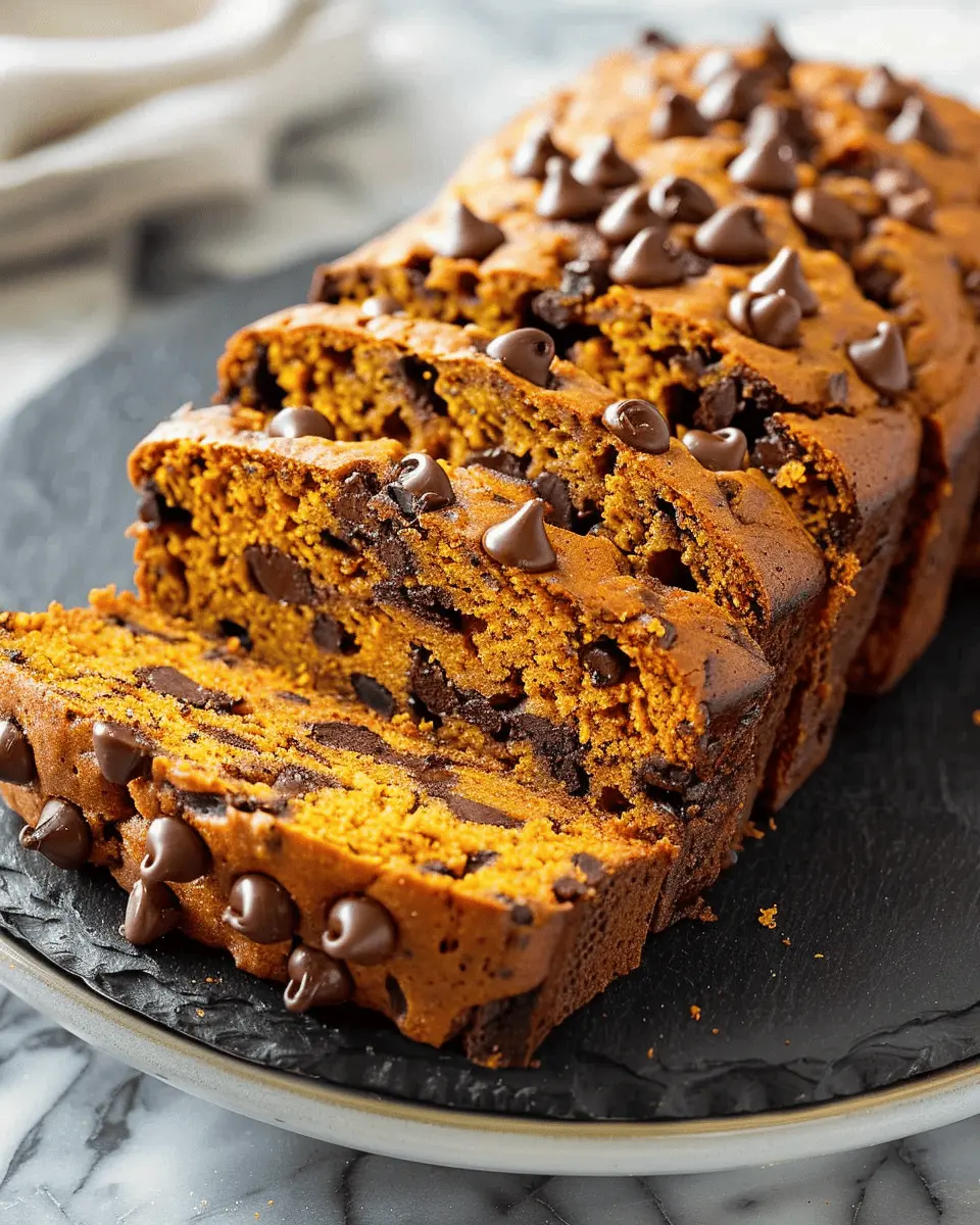 Chocolate Chip Pumpkin Bread: The Best Fall Comfort Food Recipe