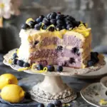 Lemon Blueberry Layer Cake