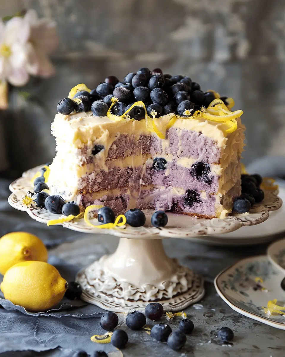 Lemon Blueberry Layer Cake: The Best Recipe for Fresh Flavor