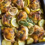Greek Lemon Chicken With Potatoes