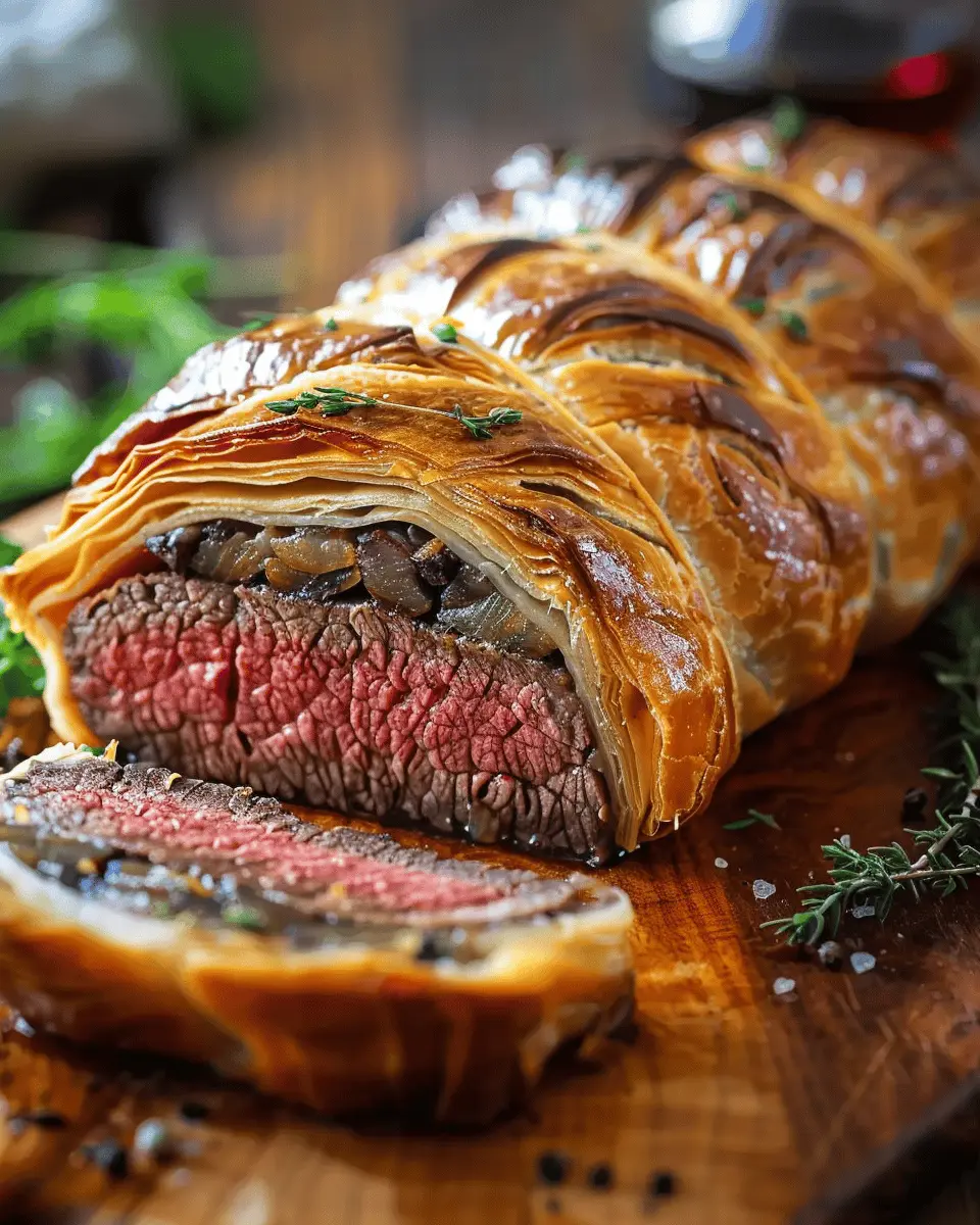 Easy Beef Wellington Recipe: A Juicy Twist with Turkey Bacon