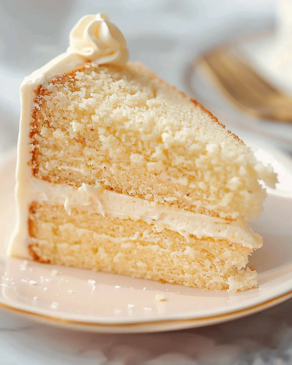 Soft Vanilla Cake: The Easiest Indulgence for Your Sweet Cravings