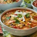 Crockpot Chicken Tortilla Soup
