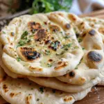 Homemade Garlic Naan