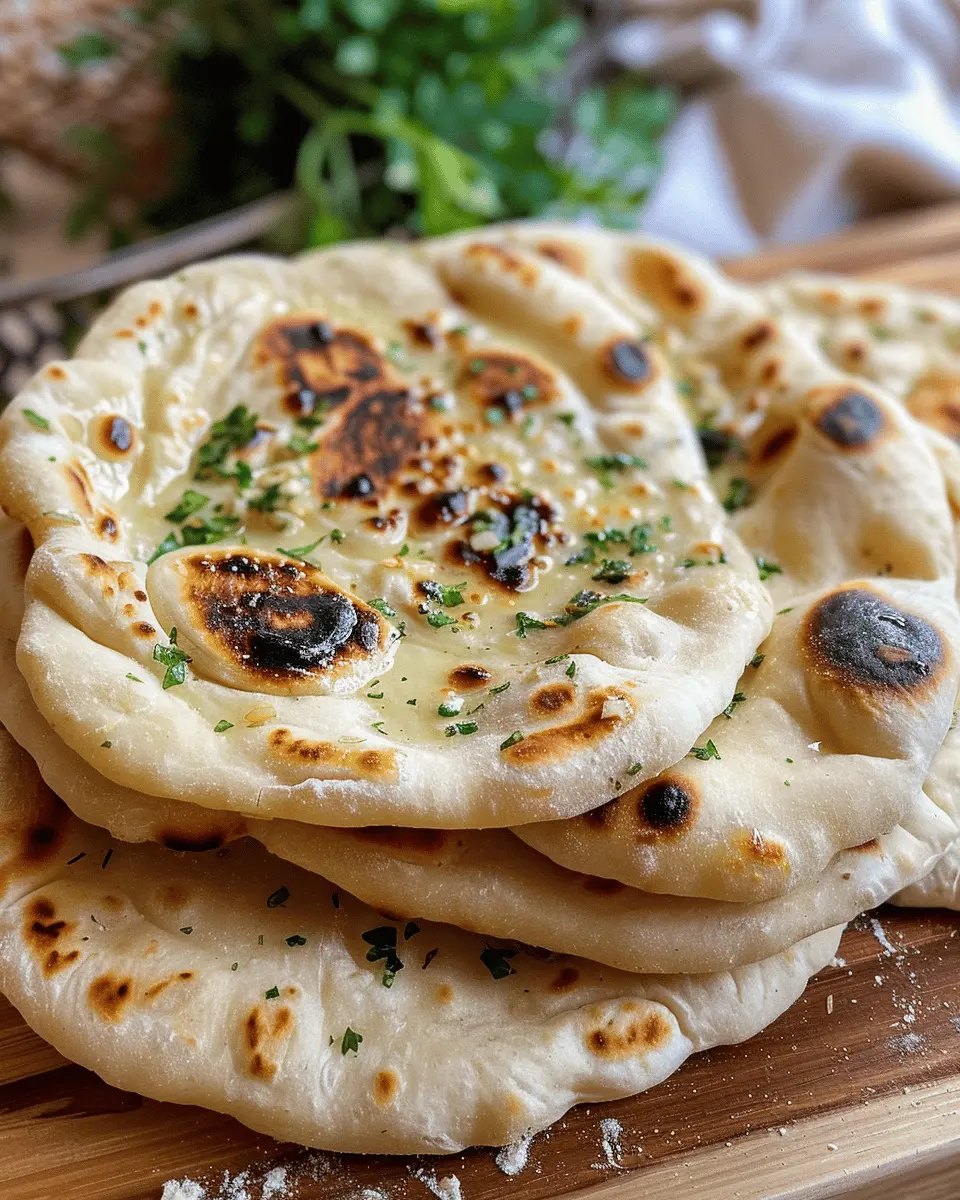 Homemade Garlic Naan: The Easiest Recipe for Fluffy Delight