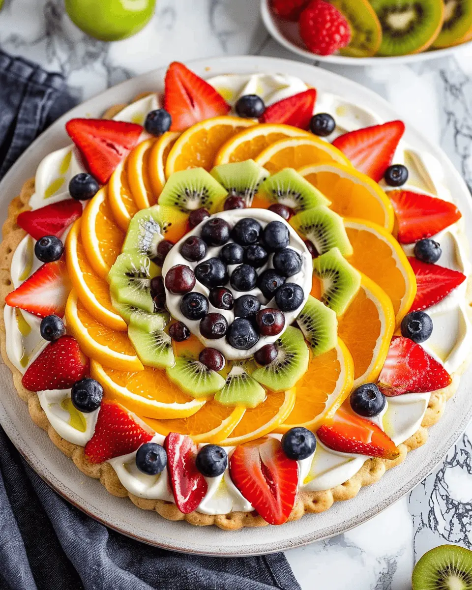 Fruit Pizza Recipe: A Fun and Delicious Twist for Everyone