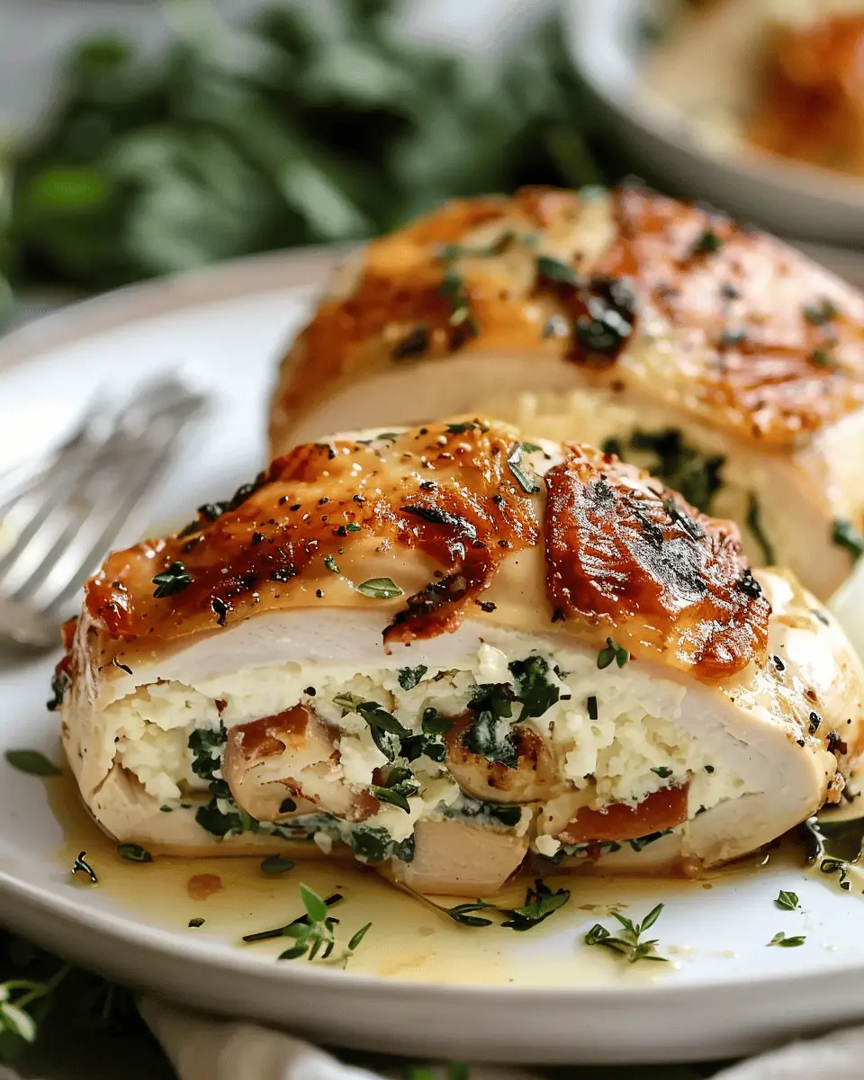 Delicious Stuffed Chicken: Easy Turkey Bacon and Spinach Delight