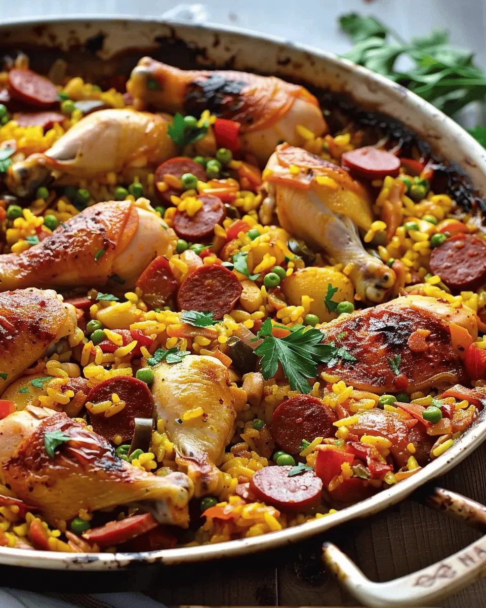 Chicken and Chorizo Paella: A Flavorful Twist on Tradition