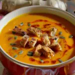 Autumn-Spiced Roasted Pumpkin Soup