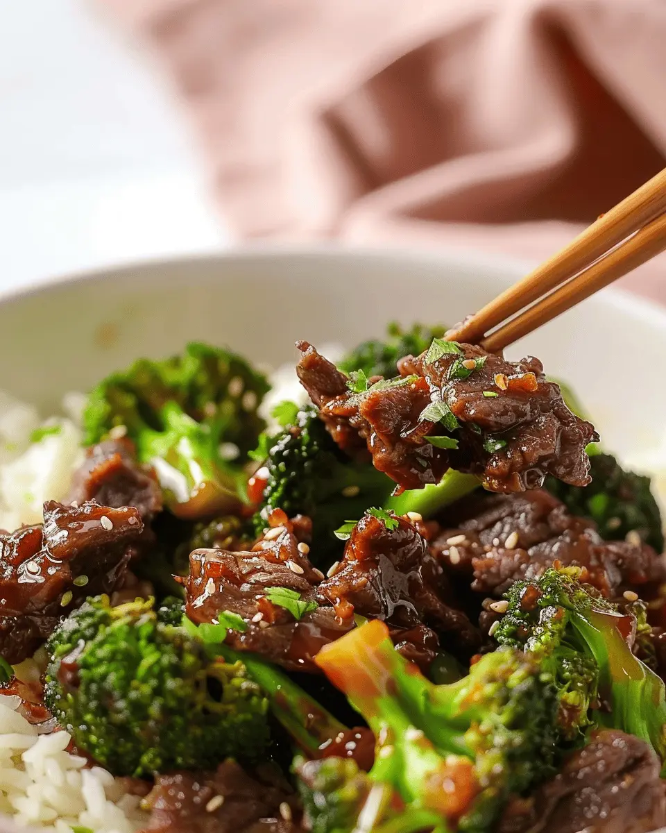 Chinese Beef and Broccoli: Easy Recipe for a Homemade Delight
