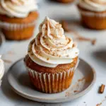 Easy Pumpkin Cupcakes with Cream Cheese Frosting