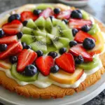 15-Minute Fruit Pizza Sugar Cookie That Wows Every Time