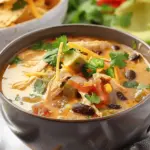 Crockpot Chicken Tortilla Soup