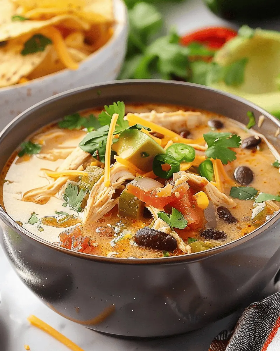 Crockpot Chicken Tortilla Soup: Easy Comfort Food for Any Day