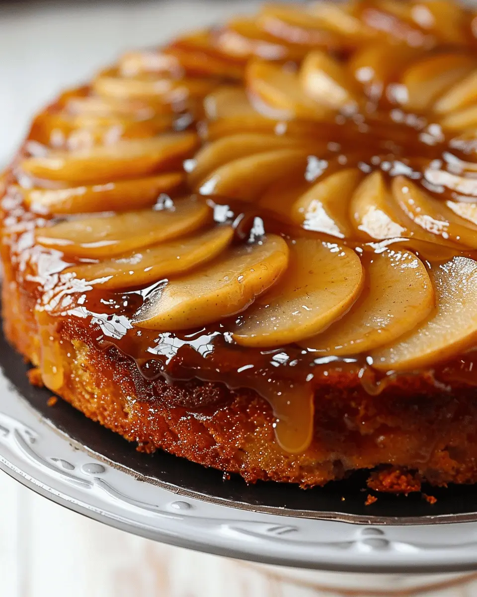 Apple Upside-Down Cake Recipe: Easy and Irresistibly Delicious