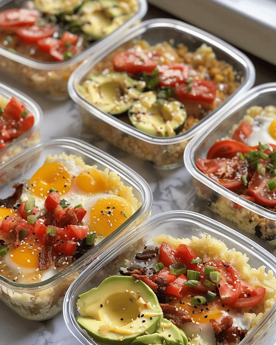 Meal Prep Breakfast Bowls: Easy and Delicious Turkey Bacon Recipes