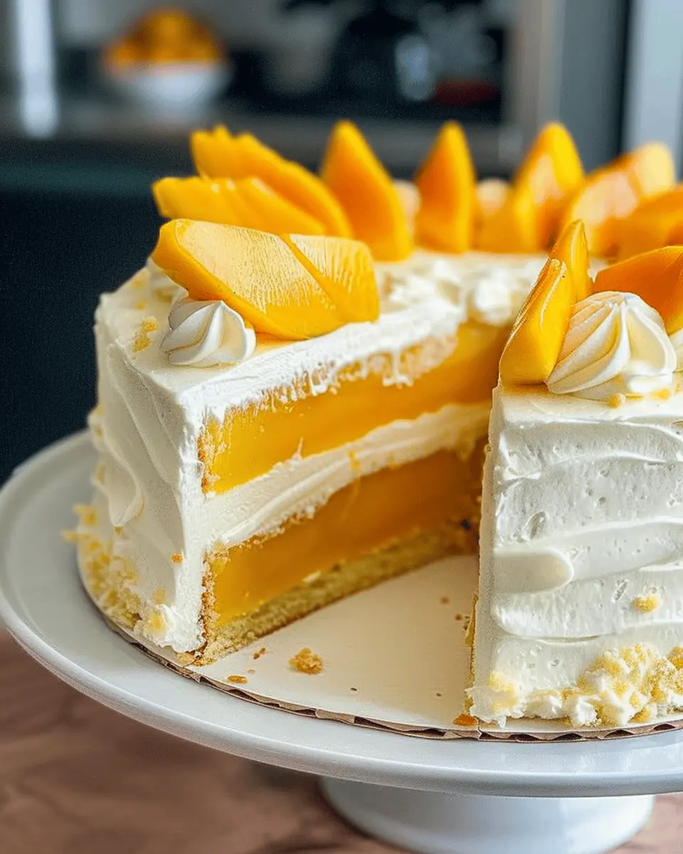 Mango Cake Delight: Easy Recipe for a Tropical Treat