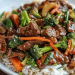 Asian Sweet Ginger Beef Stir Fry