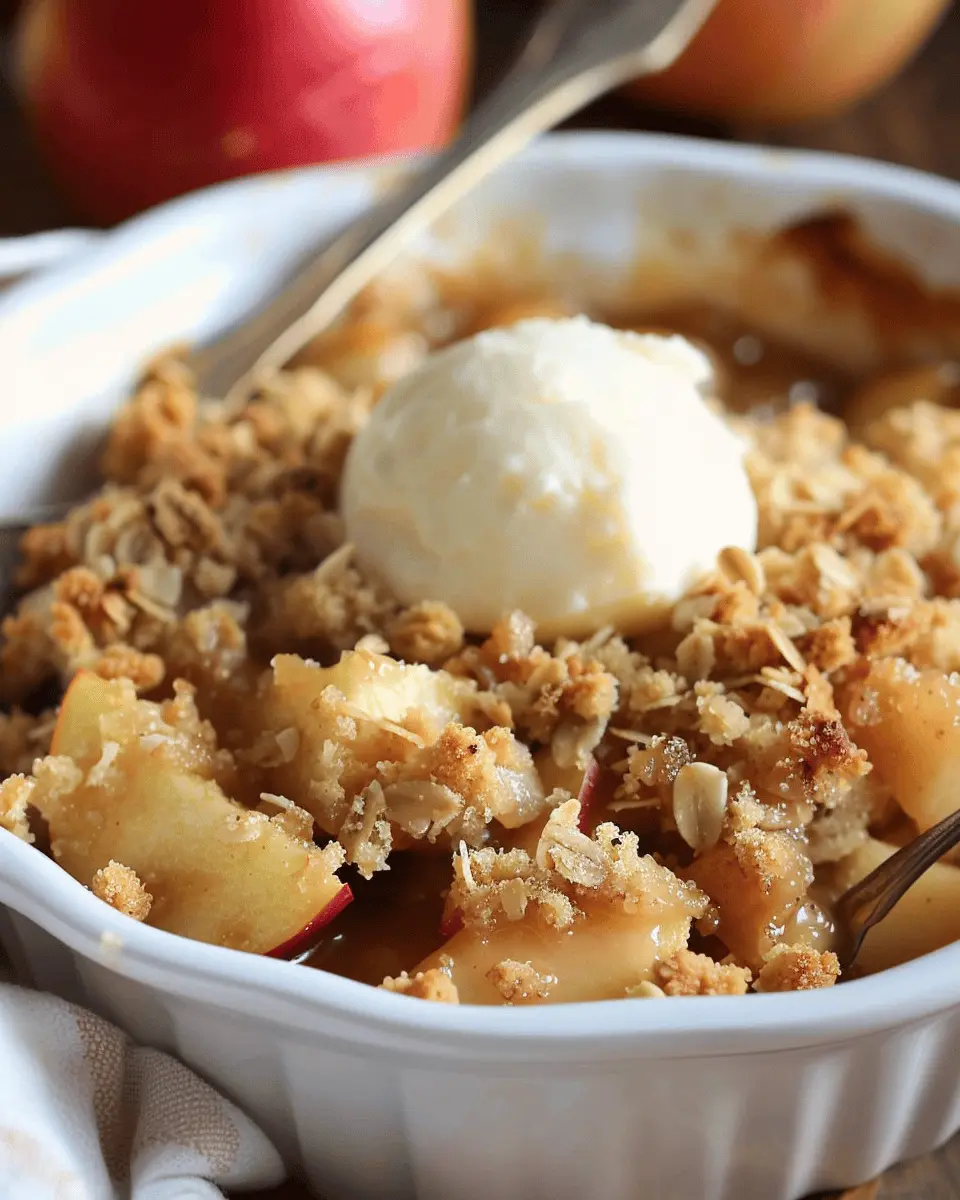 Sugar Free Apple Crisp Recipe: Easy & Diabetes Friendly Delight