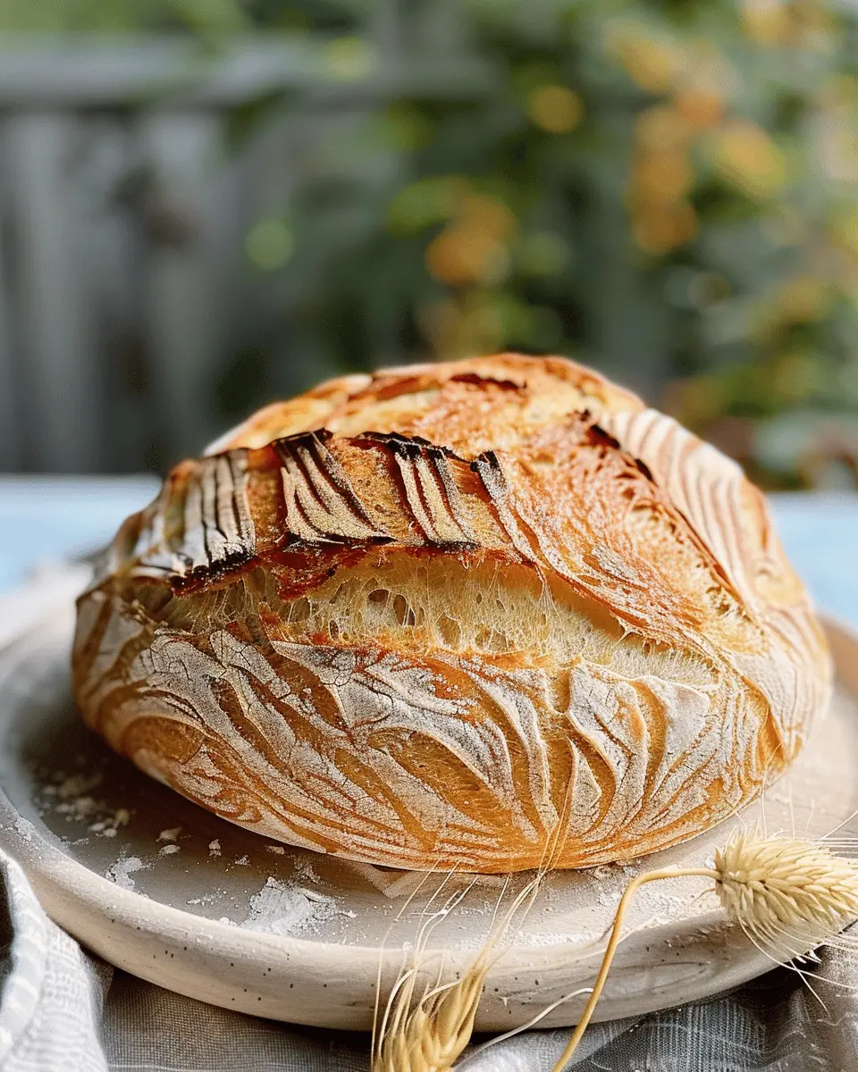 best golden sourdough bread recipe | Easy for Beginners to Master