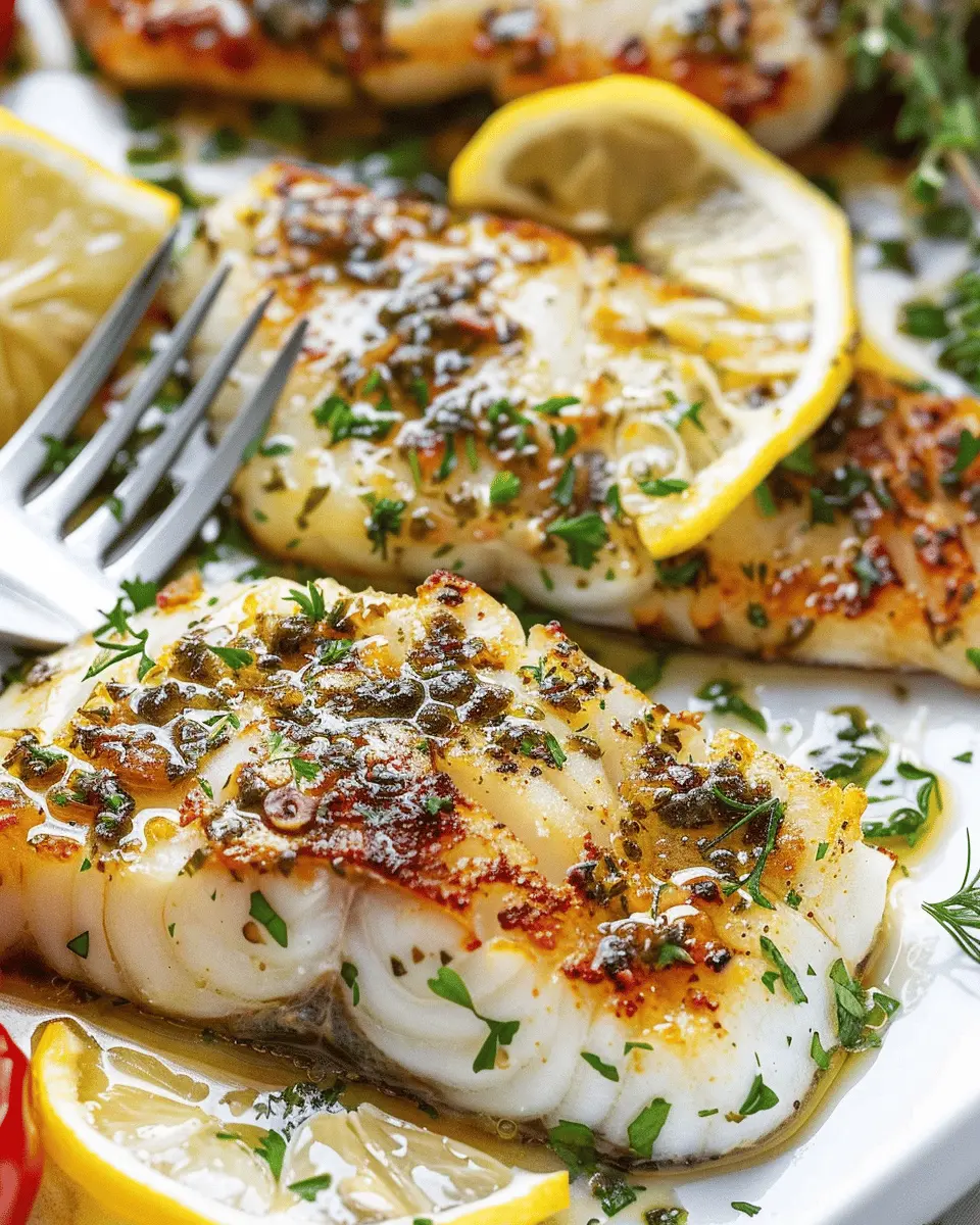 Easy Garlic Butter Baked Cod: A Juicy Dinner Delight for All