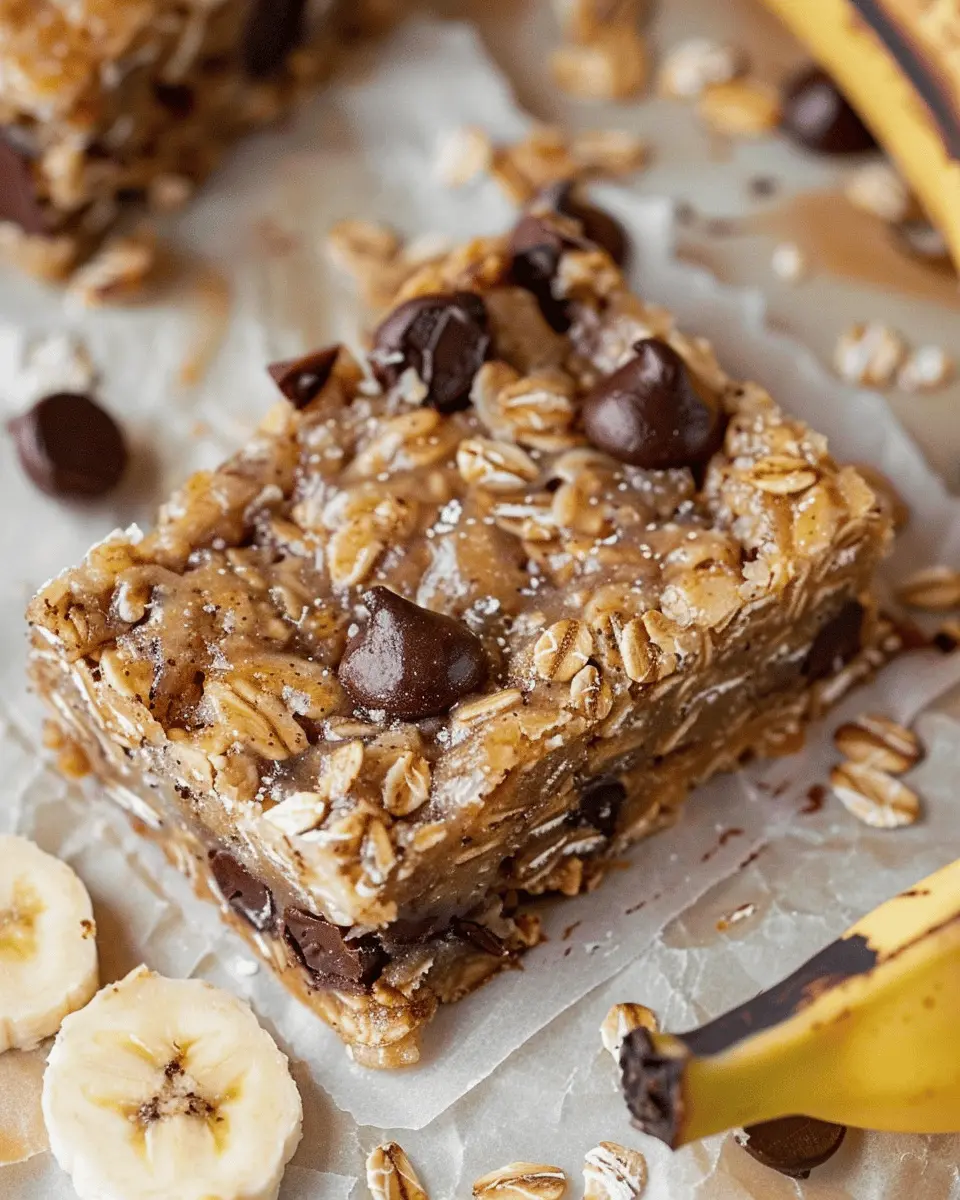 Banana Oatmeal Bars: Easy and Healthy Snack for Any Time