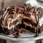Brownie Ice Cream Cake
