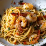 Spicy Garlic Shrimp Pasta