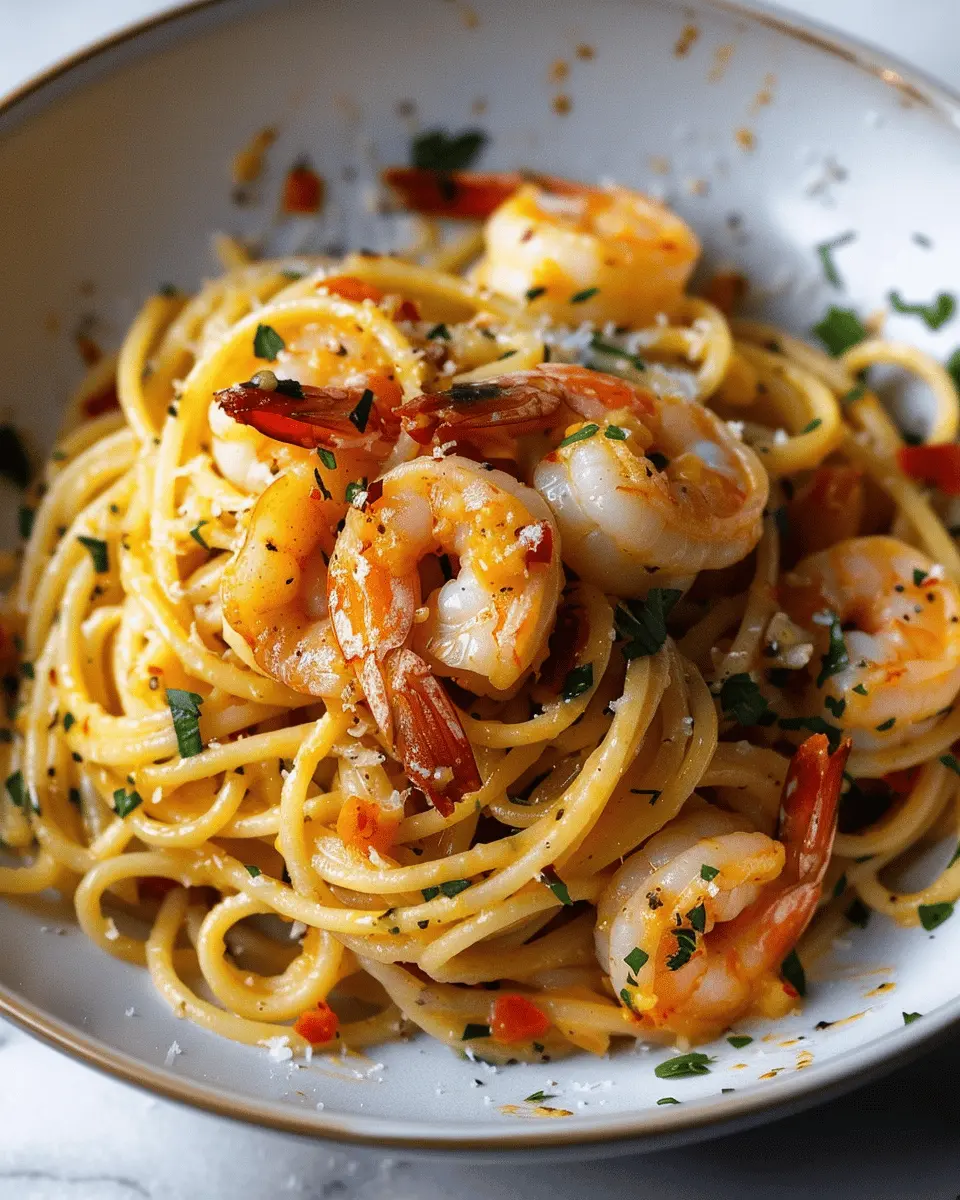 Spicy Garlic Shrimp Pasta: An Easy Indulgence for Seafood Lovers