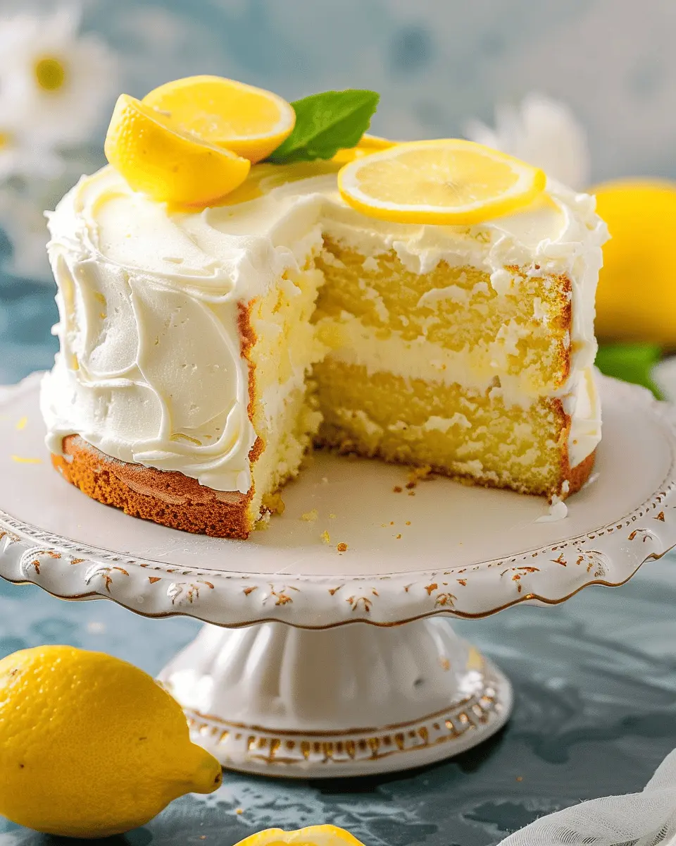 Lemon Cake: A Zesty Indulgence for Your Homemade Treats