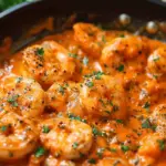 Shrimp in Roasted Pepper Sauce