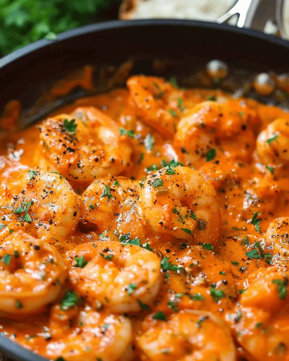 Shrimp in Roasted Pepper Sauce: A Delightful Homemade Treat