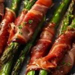 Easy Air Fryer Prosciutto Wrapped Asparagus