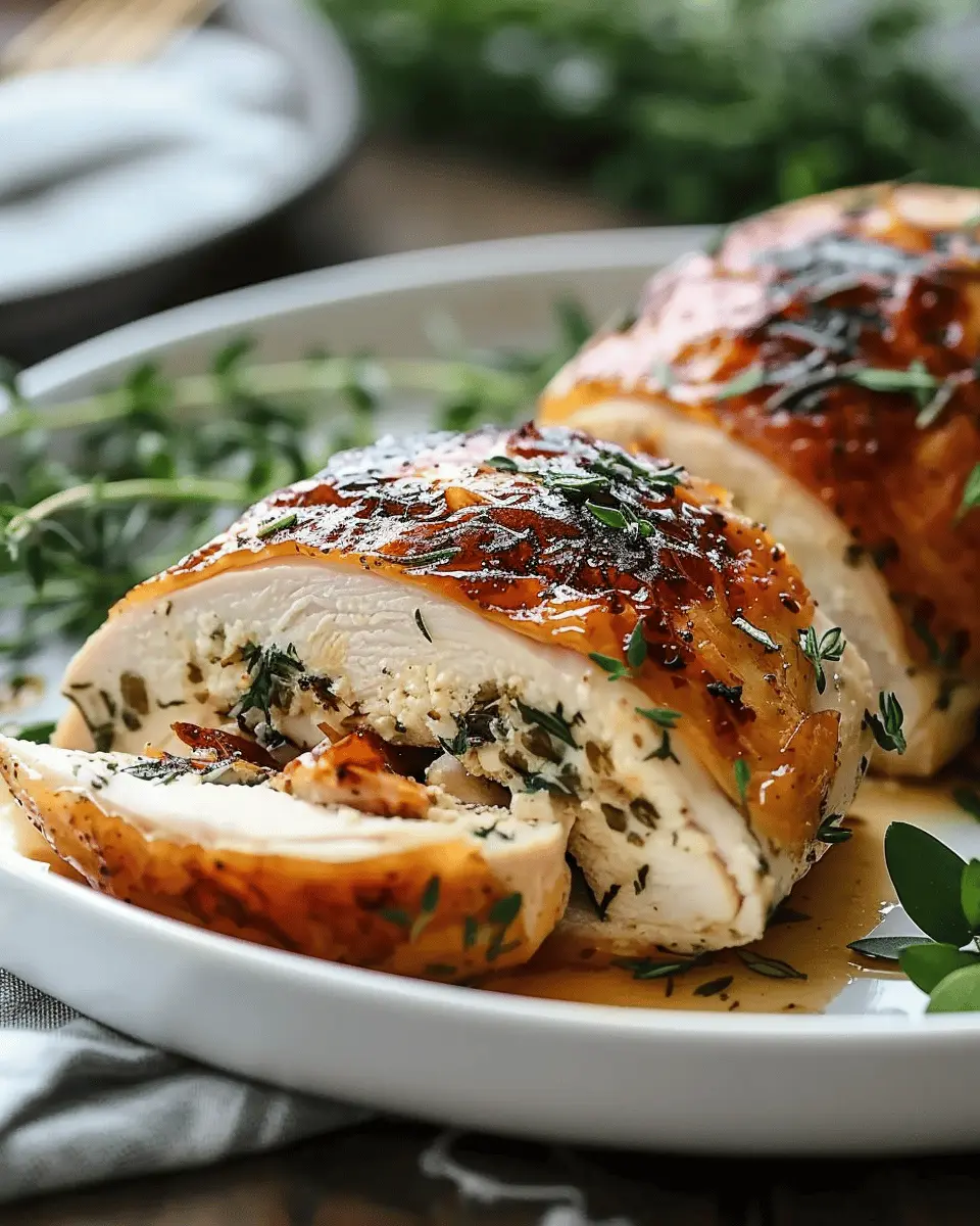 Delicious Stuffed Chicken Breast Recipe with Turkey Bacon Delights