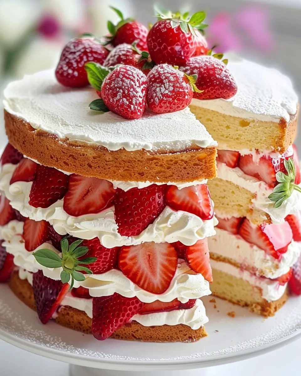 Strawberry Cream Cake: The Best Indulgent Dessert for All Occasions