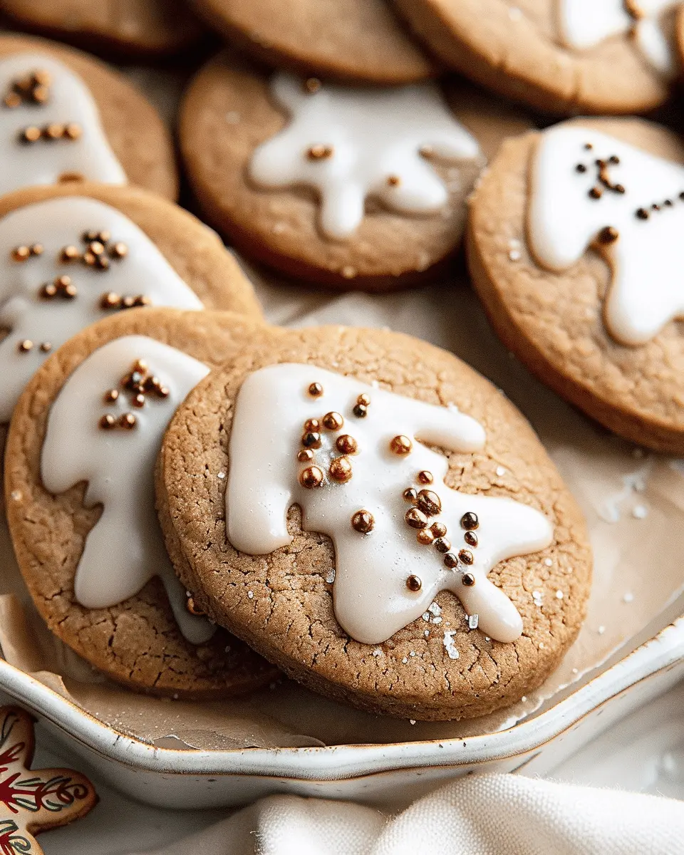 Soft Gingerbread Cookies with Maple Glaze: The Best Holiday Treat