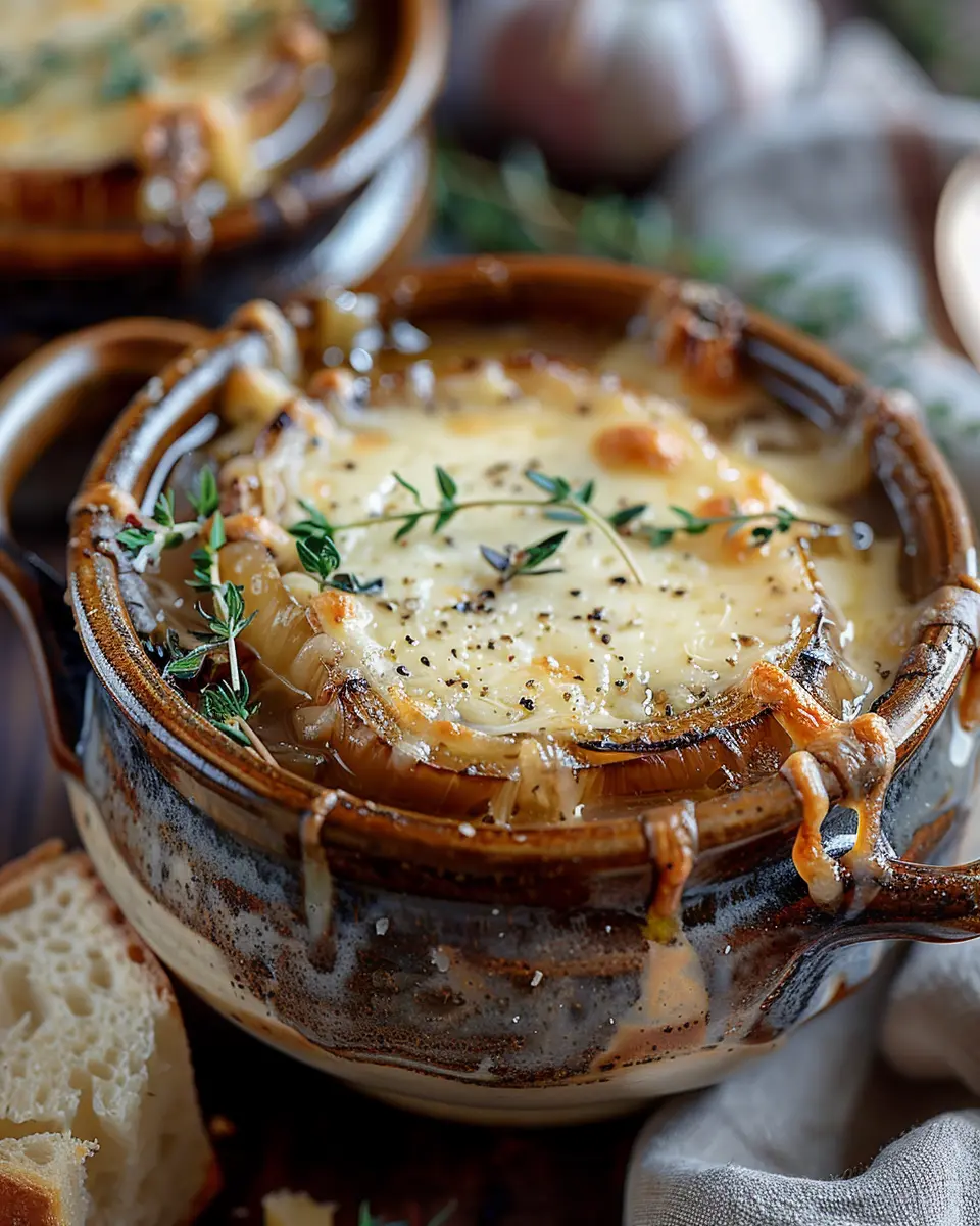 Italian Onion Soup with Fontina Recipe: Easy Comfort in a Bowl