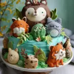 Forest Friends Cake