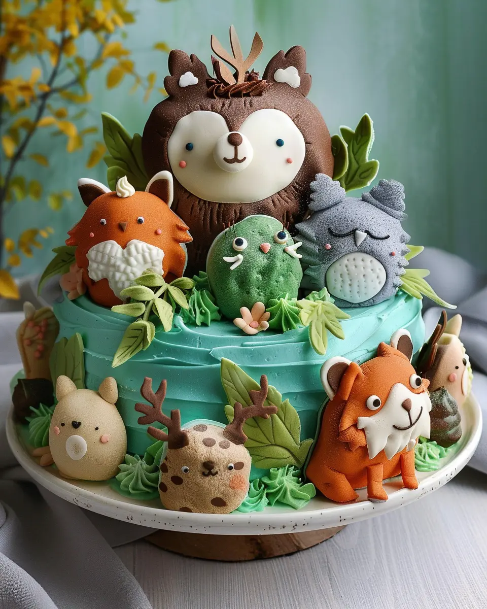 Forest Friends Cake: The Best Homemade Delight for All Ages