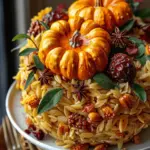 Chaos Cake Pumpkin Orzo Acorn