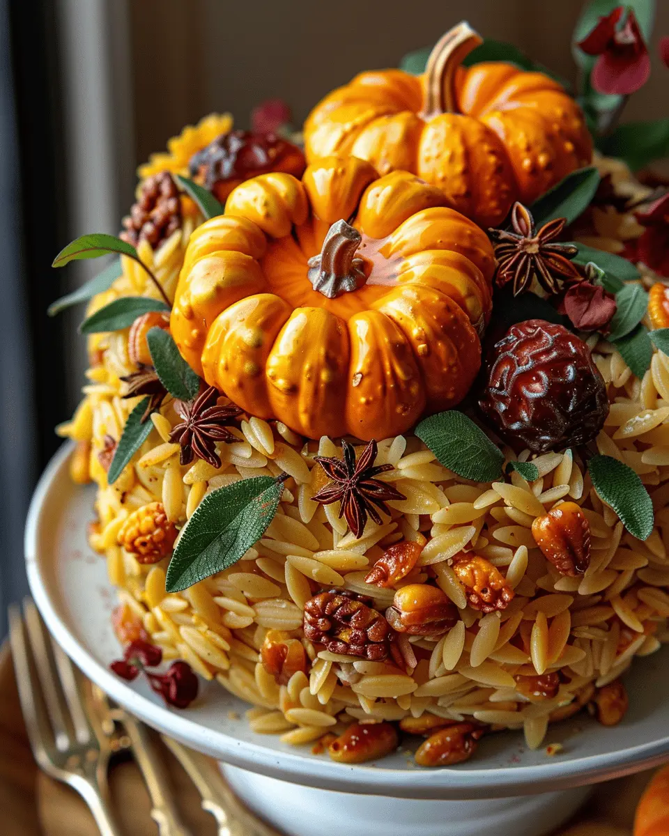 Chaos Cake Pumpkin Orzo Acorn Delight: Easy Comfort Food Recipe