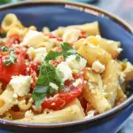 Instant Pot Pasta, Feta, and Tomatoes