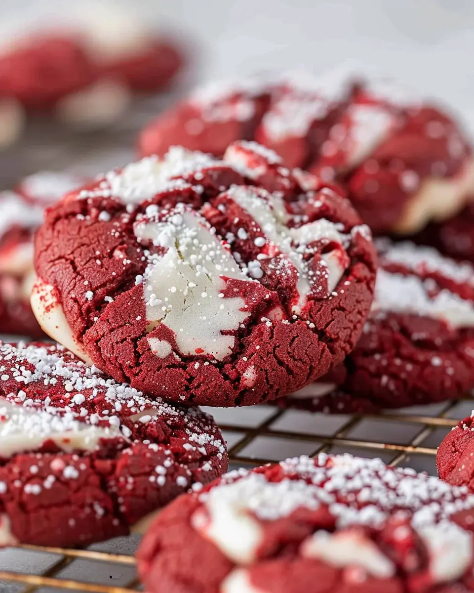 Air Fryer Red Velvet Cake Mix Cookies: Easy &amp; Indulgent Treats