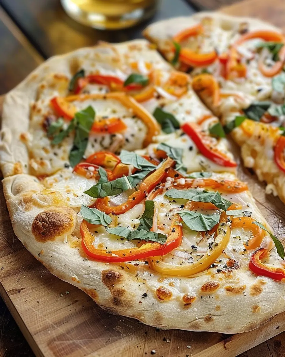 Fontina and Pepper Pizza: An Easy Twist on Classic Flavor